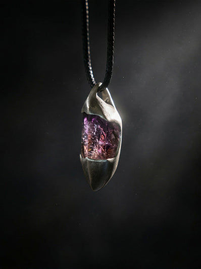 Seven Layers of Calm · Super Seven Amethyst Necklace