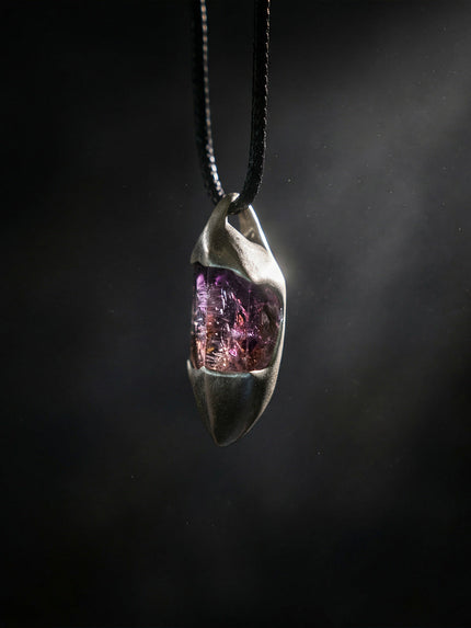 Seven Layers of Calm · Super Seven Amethyst Necklace