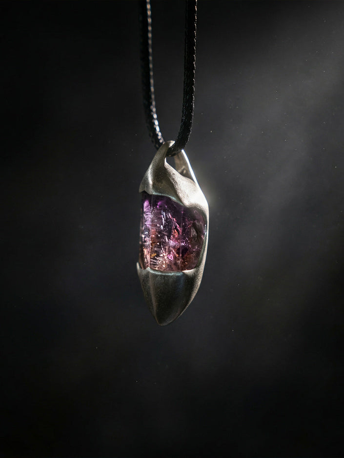 Seven Layers of Calm · Super Seven Amethyst Necklace
