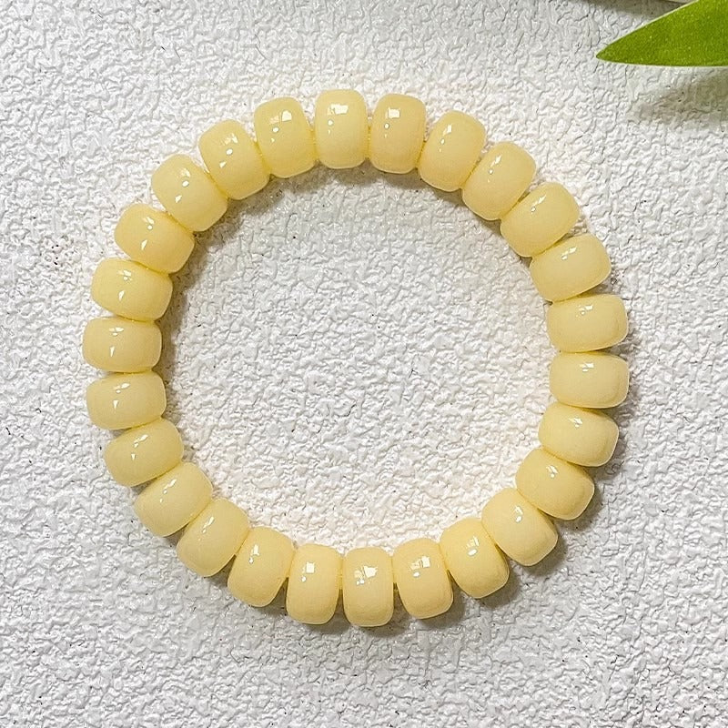 New Multi-color Flake Bodhi Bracelet — 10×7mm for Stress Relief & Mindful Play