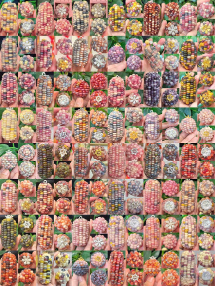 Colorful Gemstone Corn Ornament Mystery Box — Not a Gamble. A Small Unfolding