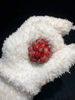Summer Flame Red Corn Ornament — Small Heat. Quiet Fingers. A Glow That Grows