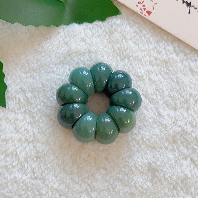 Adorable Mini Garlic Clove & Mangosteen Handheld Charms — Bodhi Seed Fidget Set