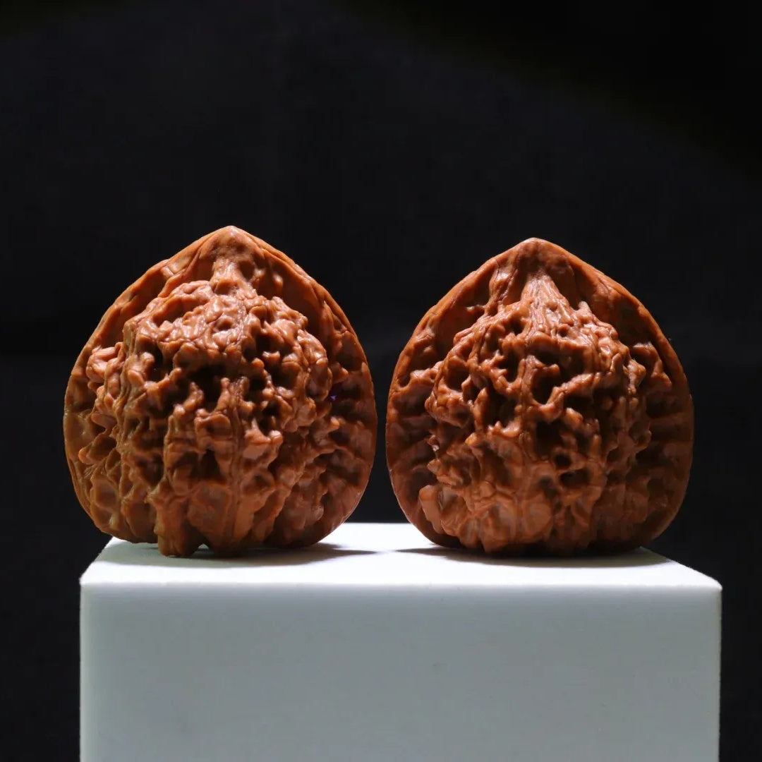 Beginner-Friendly Wenwan Walnuts — For Stress Relief & Hand Therapy. Slow Polish. Deep Glow
