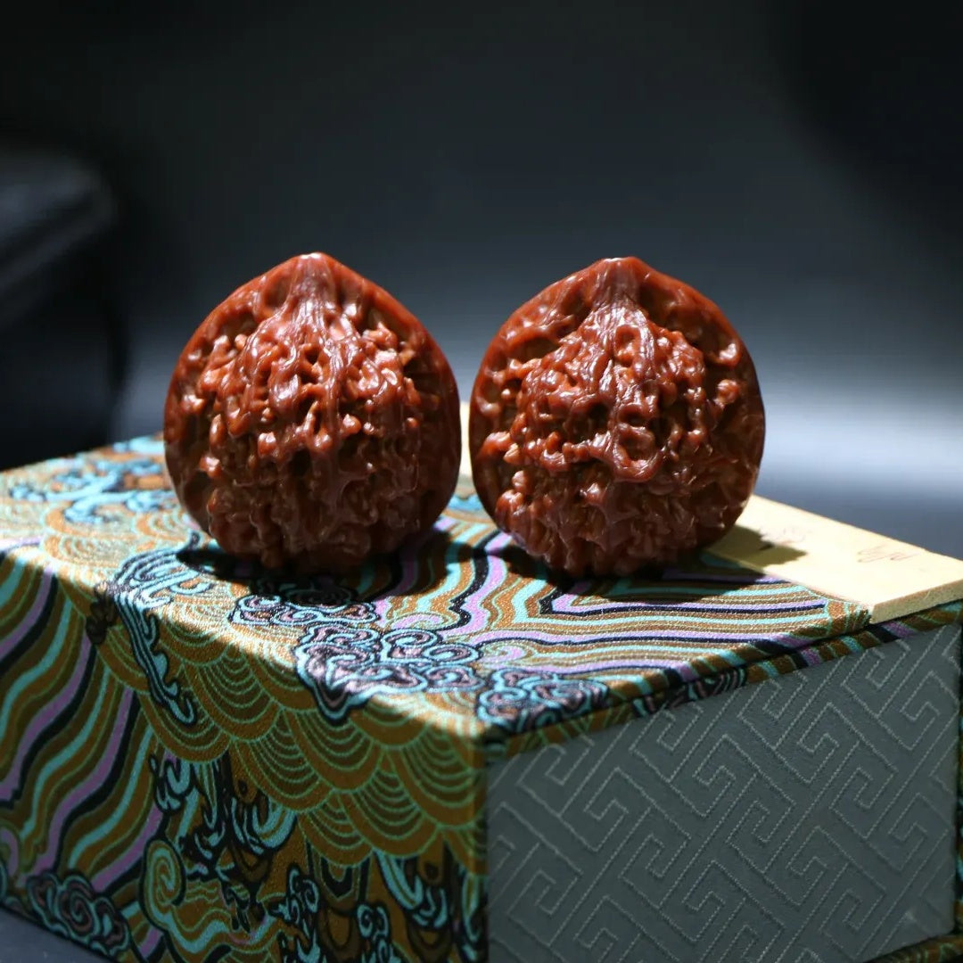 Beginner-Friendly Wenwan Walnuts — For Stress Relief & Hand Therapy. Slow Polish. Deep Glow