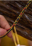 Handcrafted Tibetan Skull Mala Bracelet Camel Bone Amulet Beads