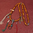 Yak Bone Mala Bracelet: Handcrafted Tibetan Buddhist Prayer Beads