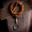 Yak Bone Mala Bracelet, 108 Prayer Beads Necklace, Tibetan Buddhist Gift