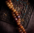 Yak Bone Mala Bracelet, 108 Prayer Beads Necklace, Tibetan Buddhist Gift