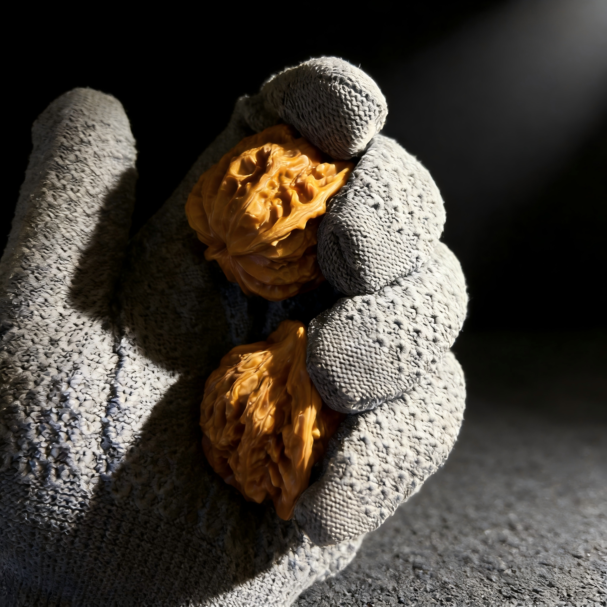 The Patina Care Duo — 2‑Stage Walnut Polishing Glove Set (Clean & Shine)