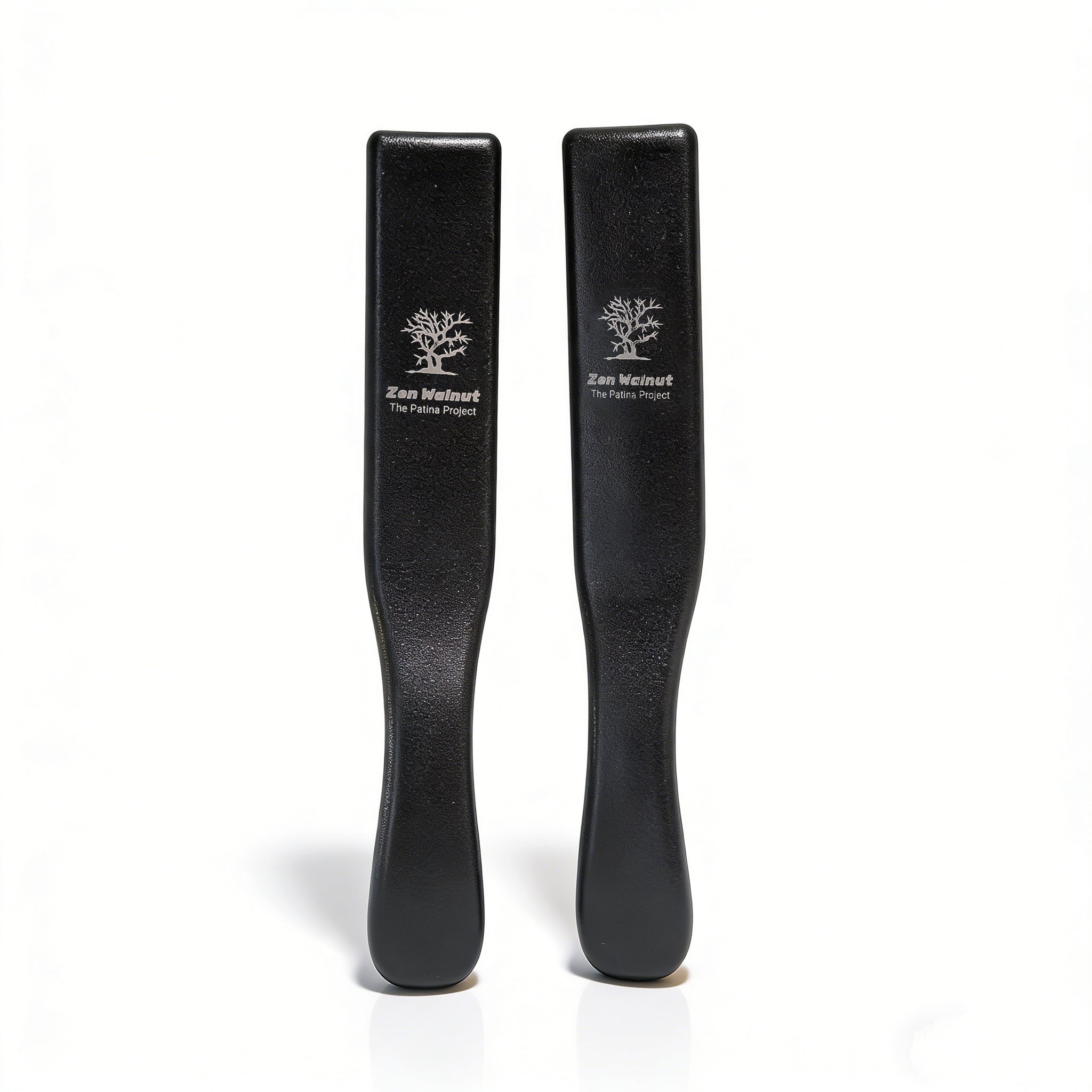 Zen Walnut Professional Patina Brush Set — Dual‑Action Cleaning & Polishing Kit for Wenwan Collector (Set of 2)