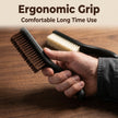 Zen Walnut Professional Patina Brush Set — Dual‑Action Cleaning & Polishing Kit for Wenwan Collector (Set of 2)
